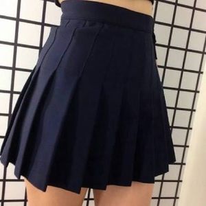 AMERICAN APPAREL NAVY TENIS SKIRT